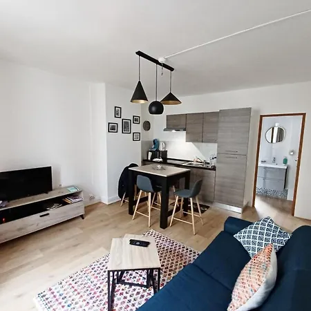 아파트 Au Coeur Du Cville-calme Avec Balcon 디에프